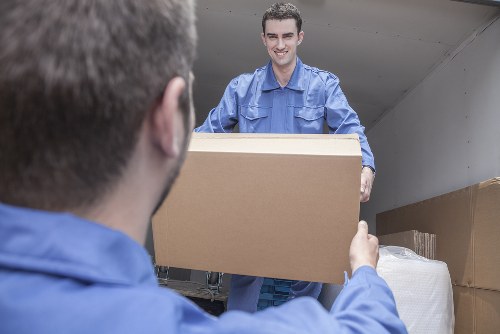 Illustration of ethical removals workers supporting a modern slavery prevention policy