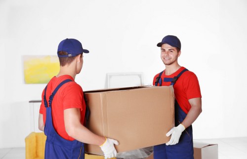 Customer complaint being reviewed during a removals service process