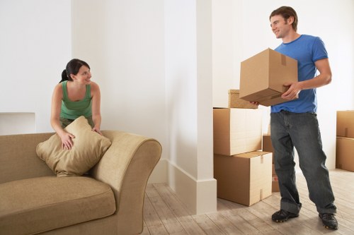 Storage and packing setup used by Paddington removal services
